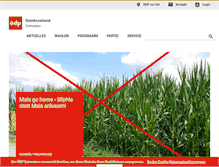 Tablet Screenshot of oedp-schwaben.de